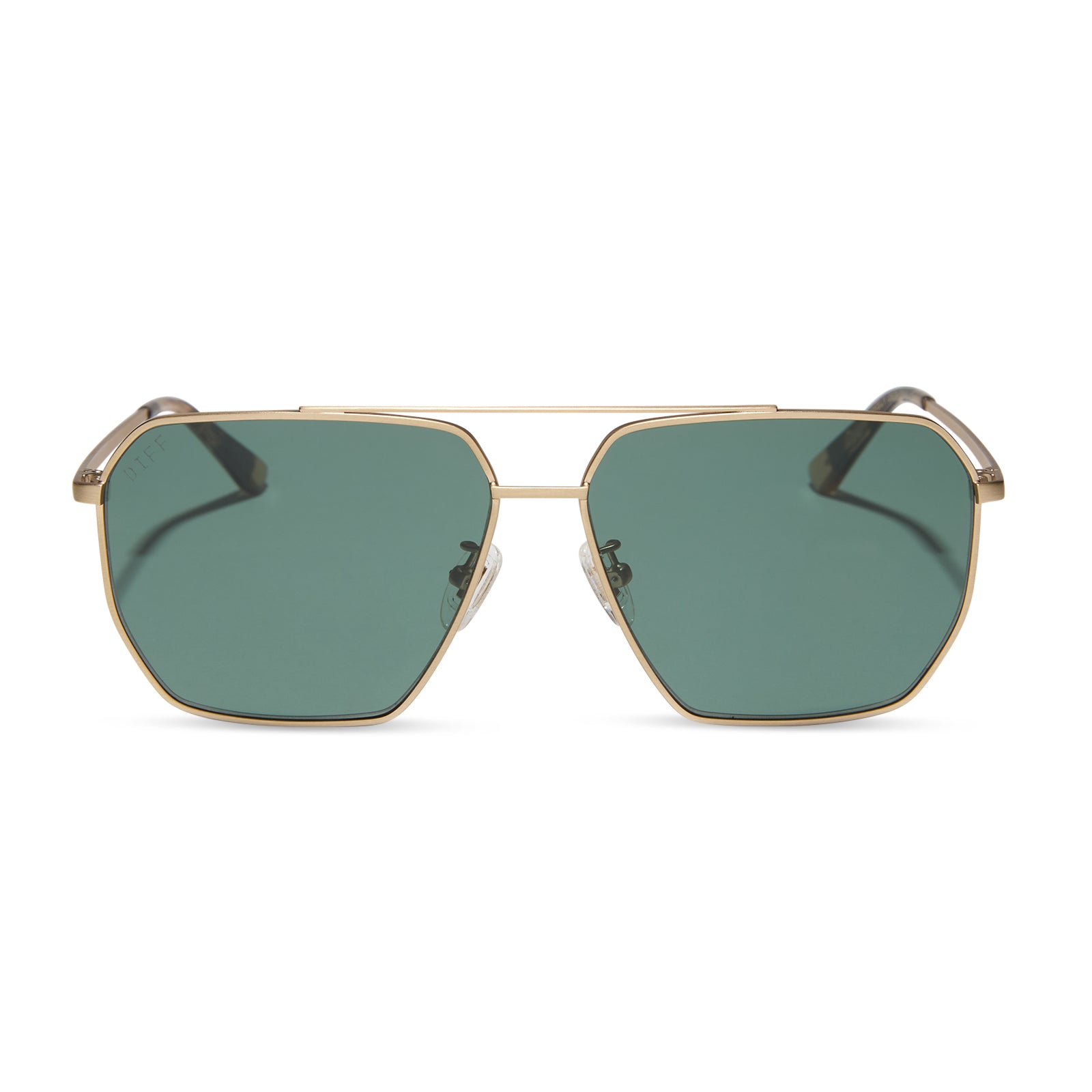 BERKELY - BRUSHED GOLD + G15 SUNGLASSES