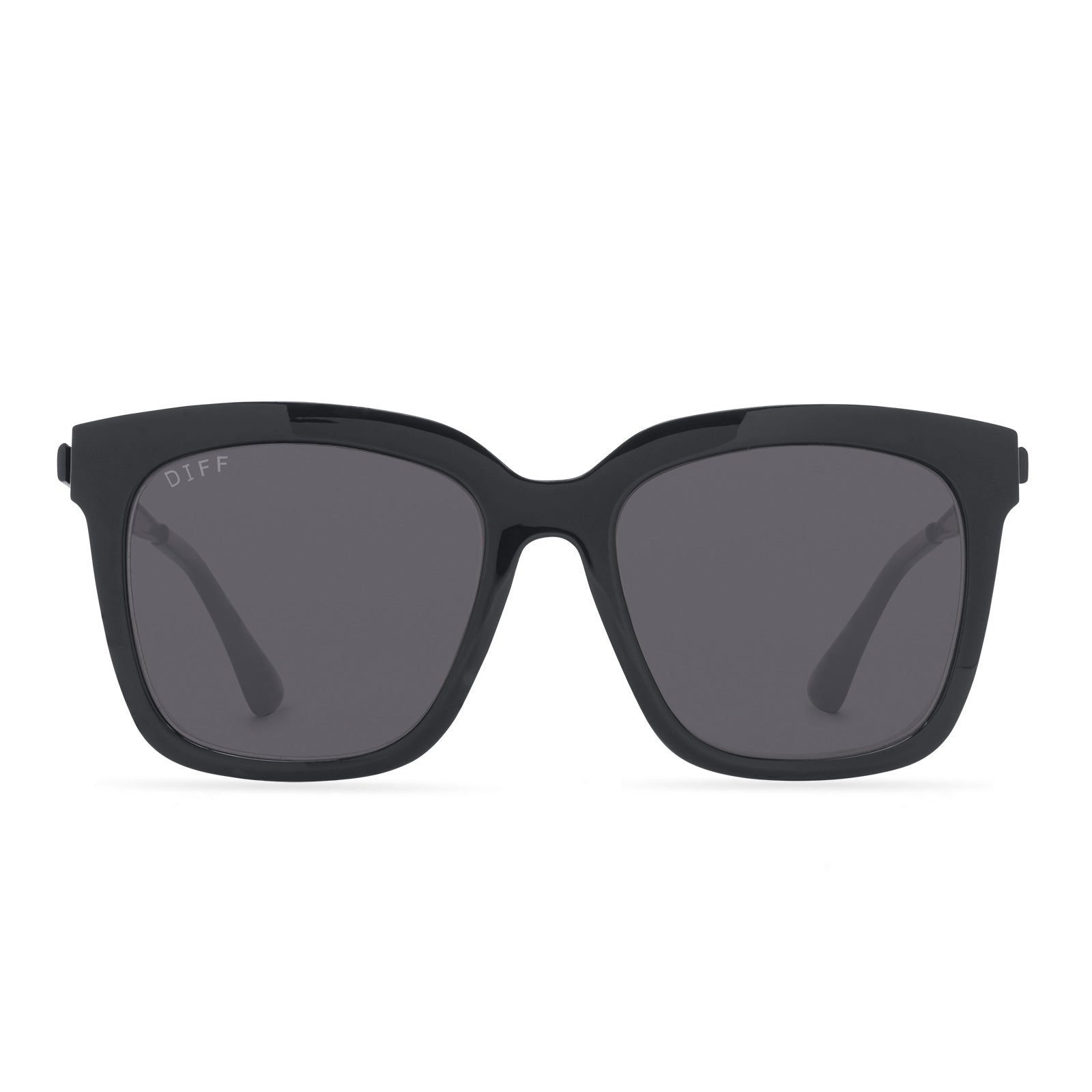 HAILEY - BLACK + GREY SUNGLASSES