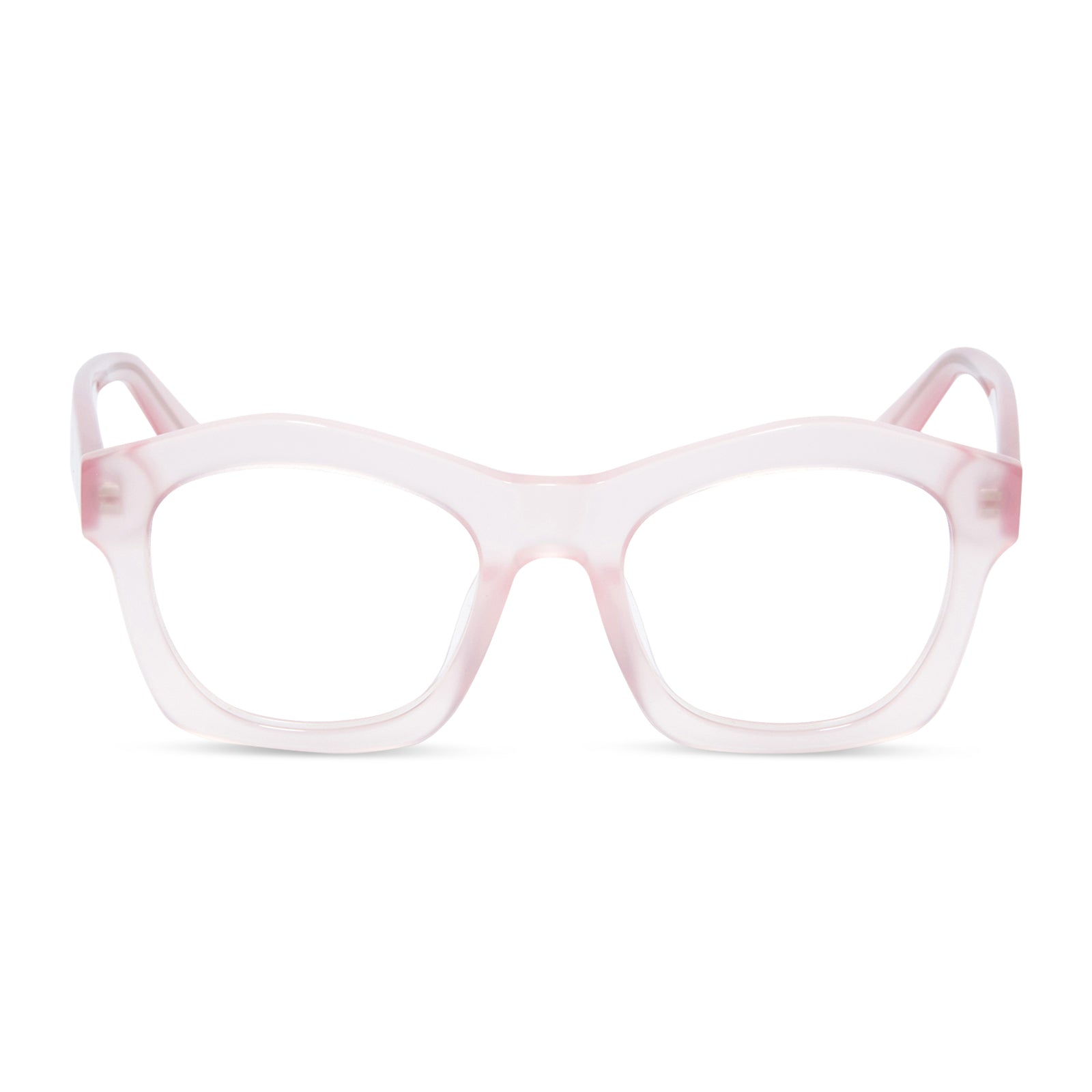 HAYDEN - ROSE TEA PINK + PRESCRIPTION GLASSES
