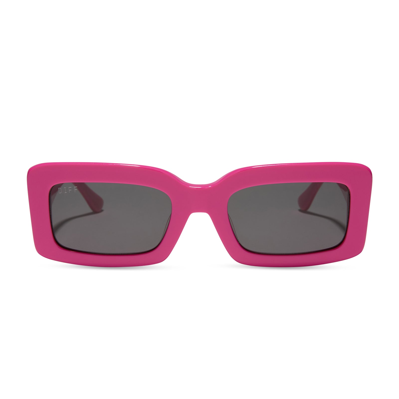 INDY - BRIGHT PINK + GREY SUNGLASSES