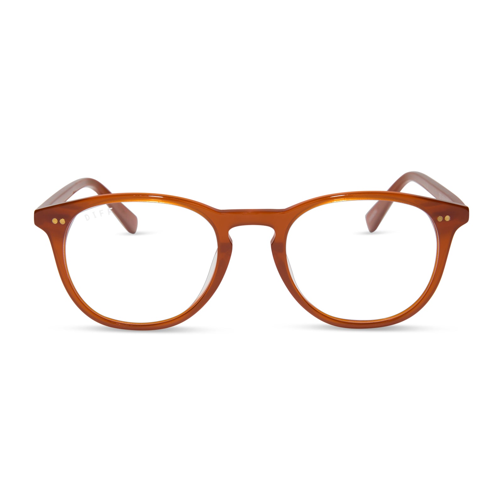 JAXSON - BURNT OCHRE + PRESCRIPTION GLASSES