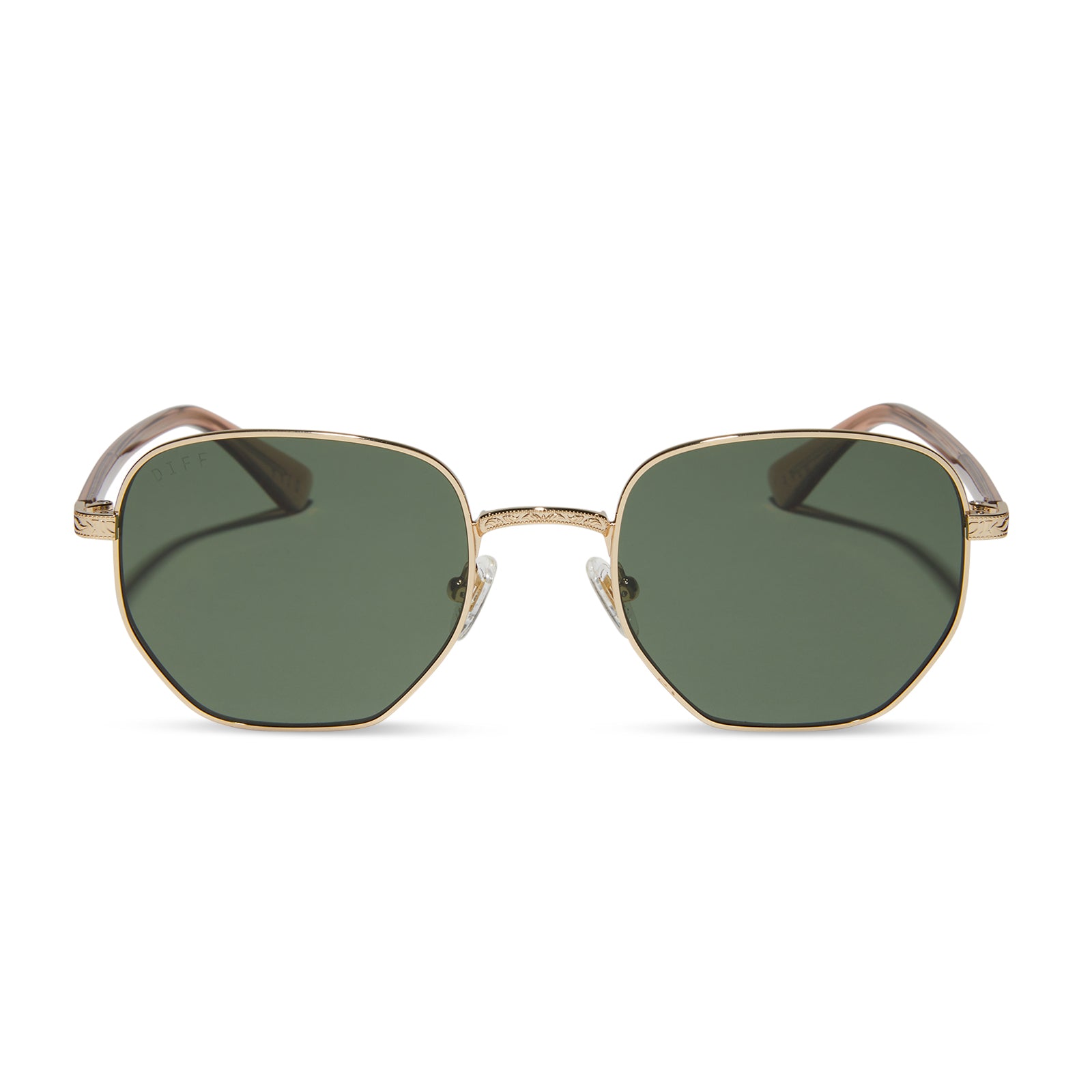JESSIE JAMES DECKER - JJD + GOLD + G15 + POLARIZED SUNGLASSES
