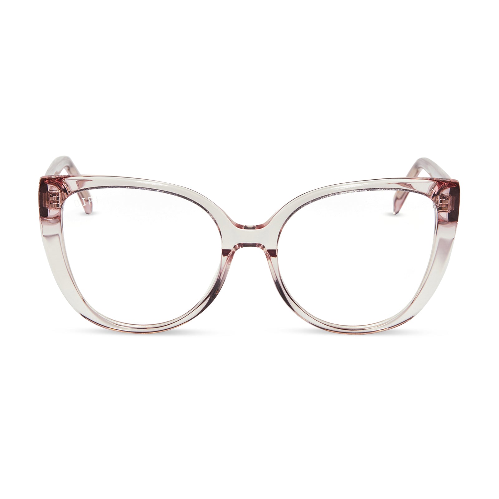 PENELOPE - LIGHT PINK CRYSTAL + PRESCRIPTION GLASSES