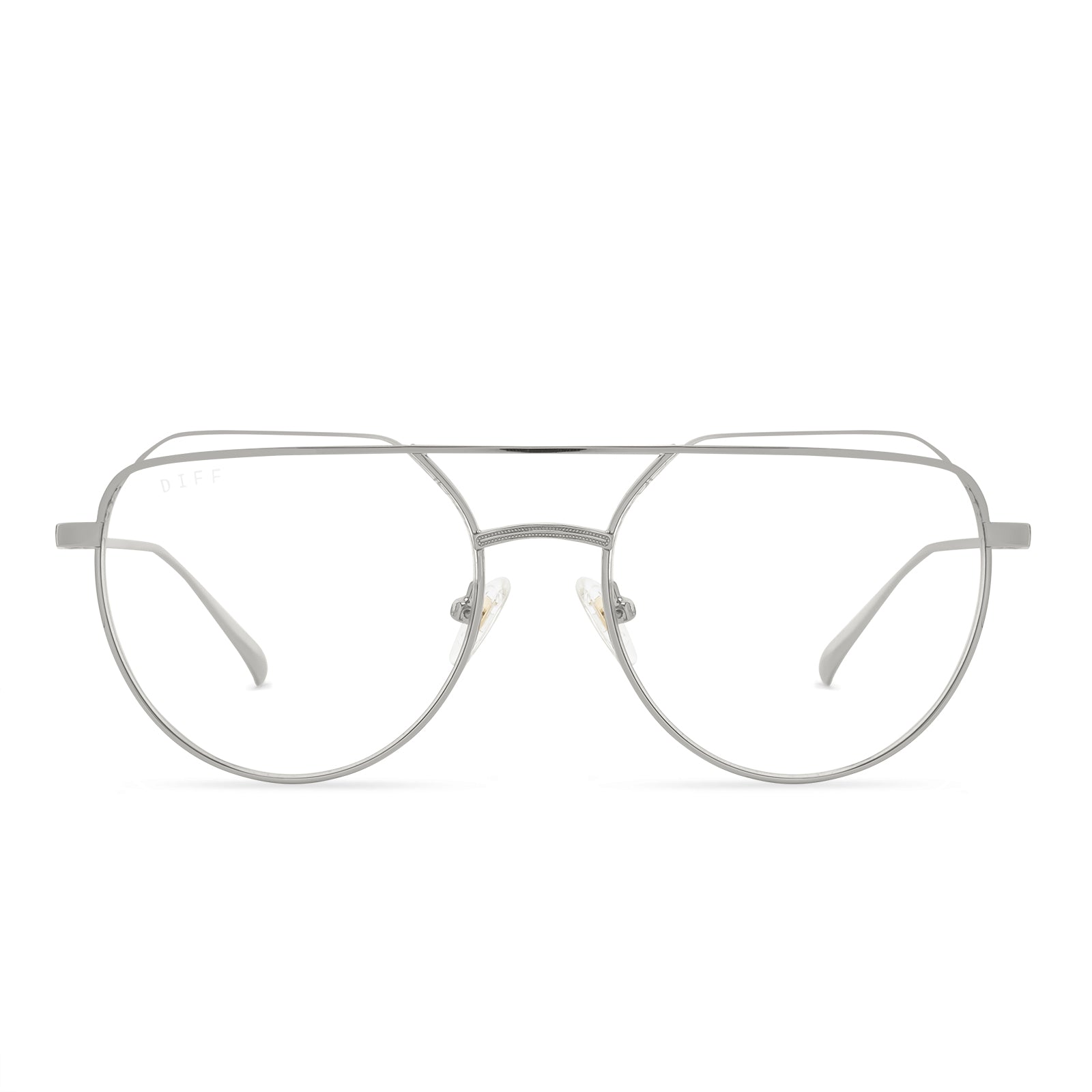 RAYNE - SILVER + BLUE LIGHT GLASSES