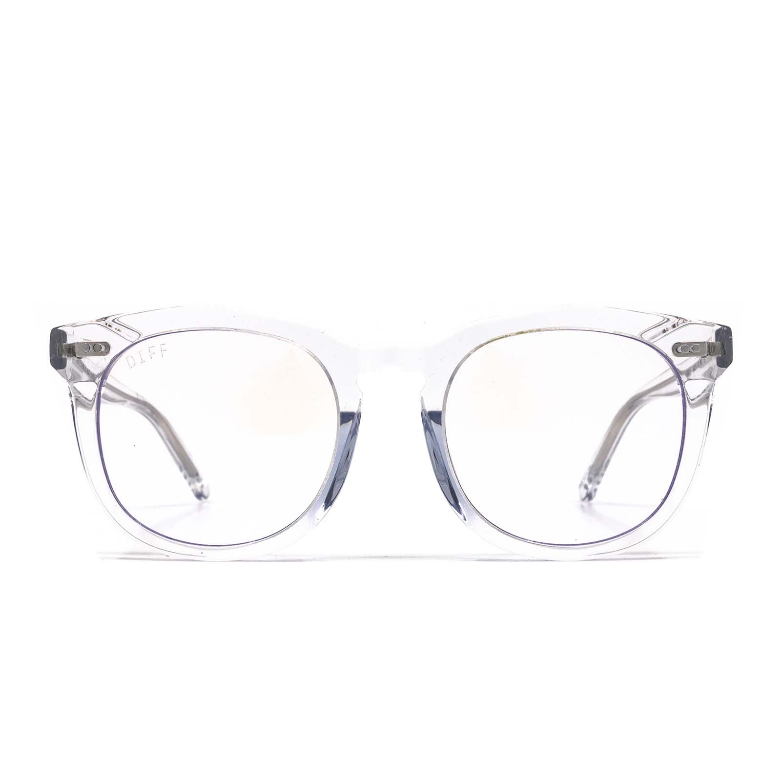 WESTON - CLEAR CRYSTAL + PRESCRIPTION GLASSES
