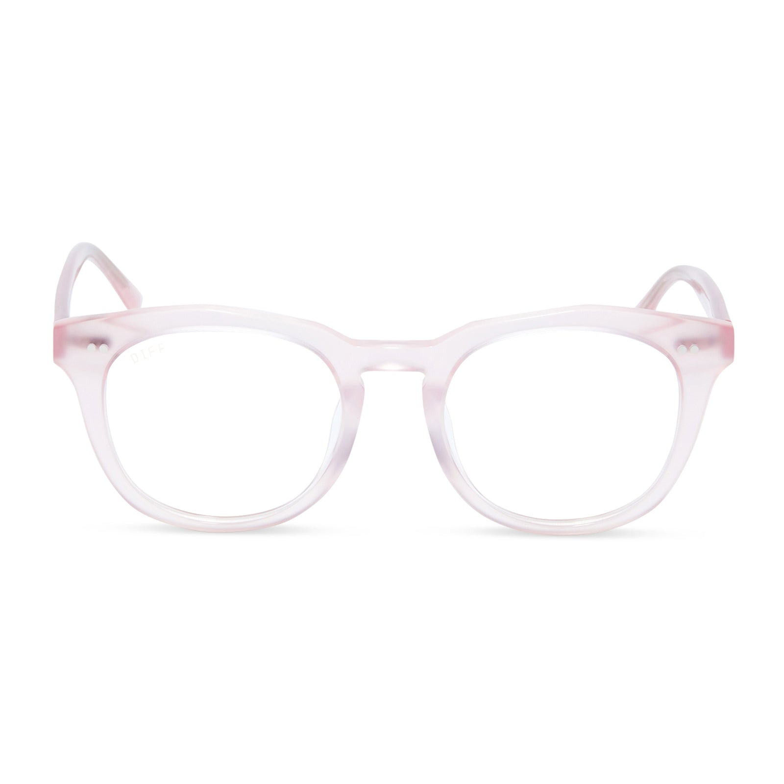 WESTON - ROSE TEA PINK + PRESCRIPTION GLASSES