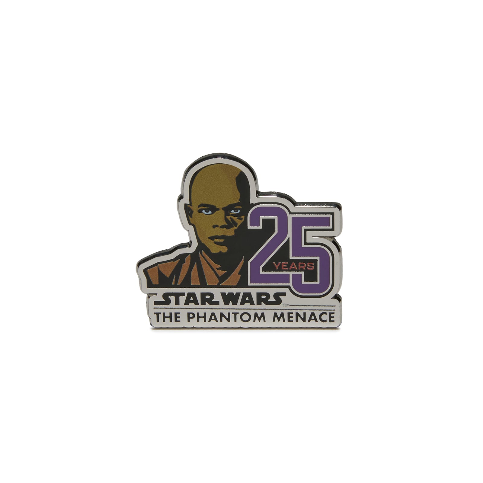 MACE WINDU™ - STAR WARS™ THE PHANTOM MENACE 25 YEARS ENAMEL PIN