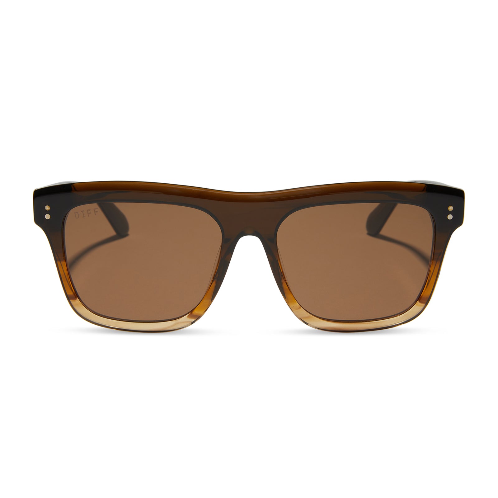 SAMMY - WHISKEY FADE + BROWN + POLARIZED SUNGLASSES