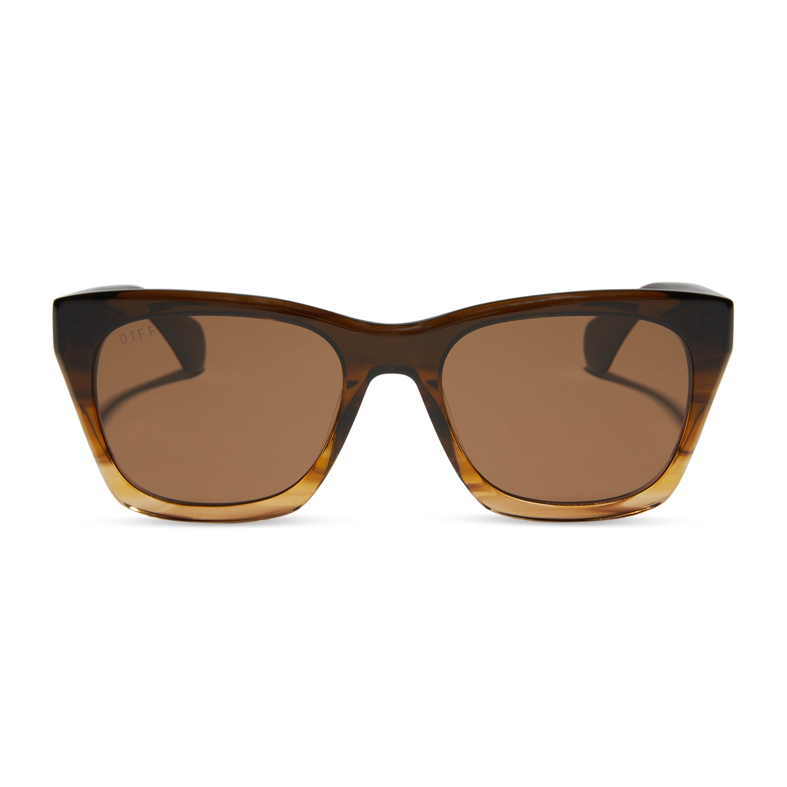 DEAN XL - WHISKEY FADE + BROWN + POLARIZED SUNGLASSES