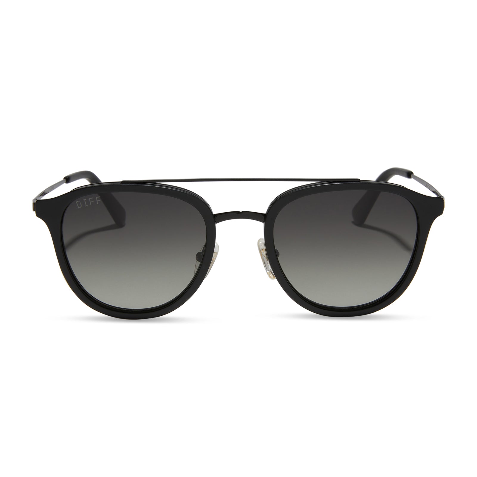 CAMDEN - MATTE BLACK + GREY GRADIENT POLARIZED SUNGLASSES