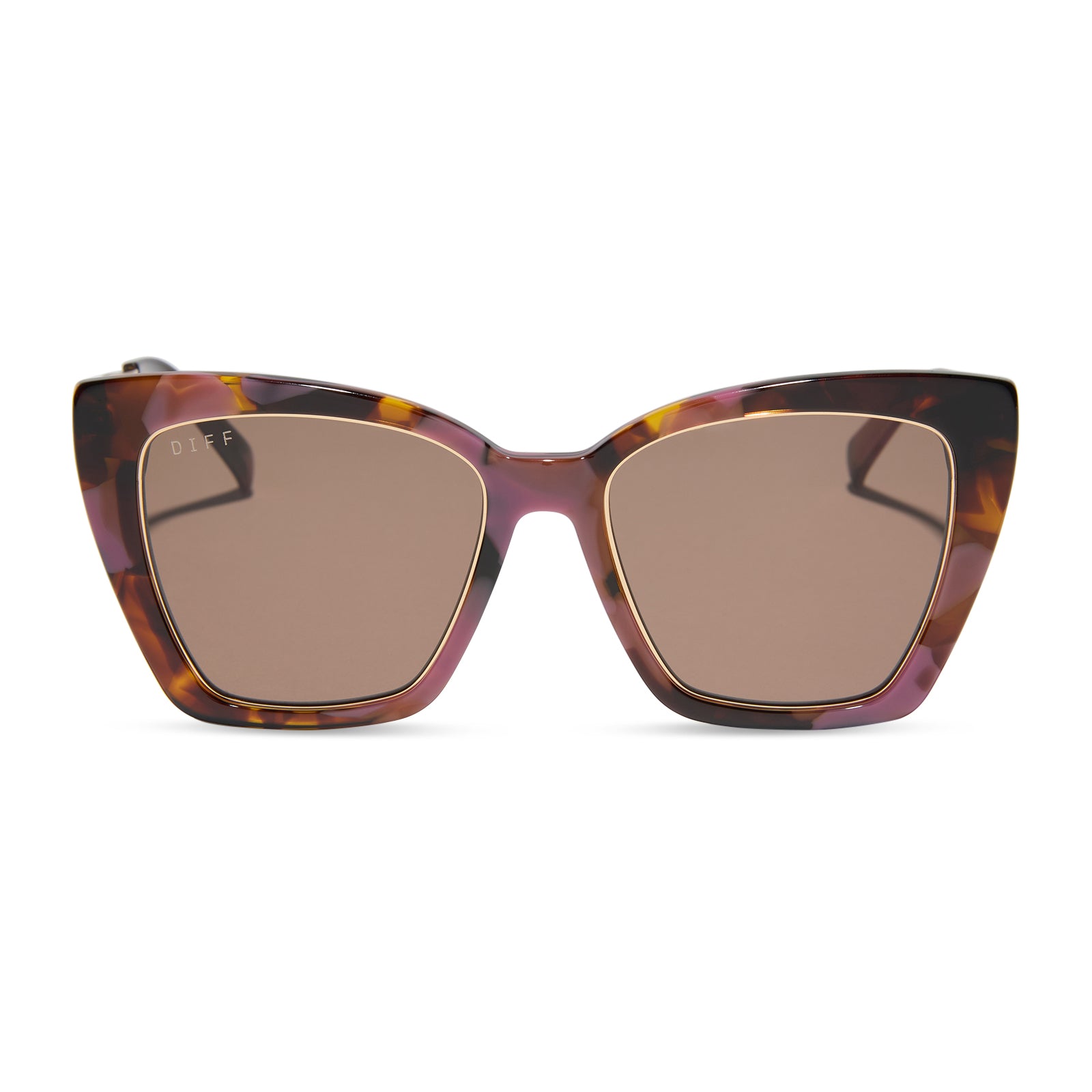 BECKY IV XS - TORINO TORTOISE + BROWN SUNGLASSES