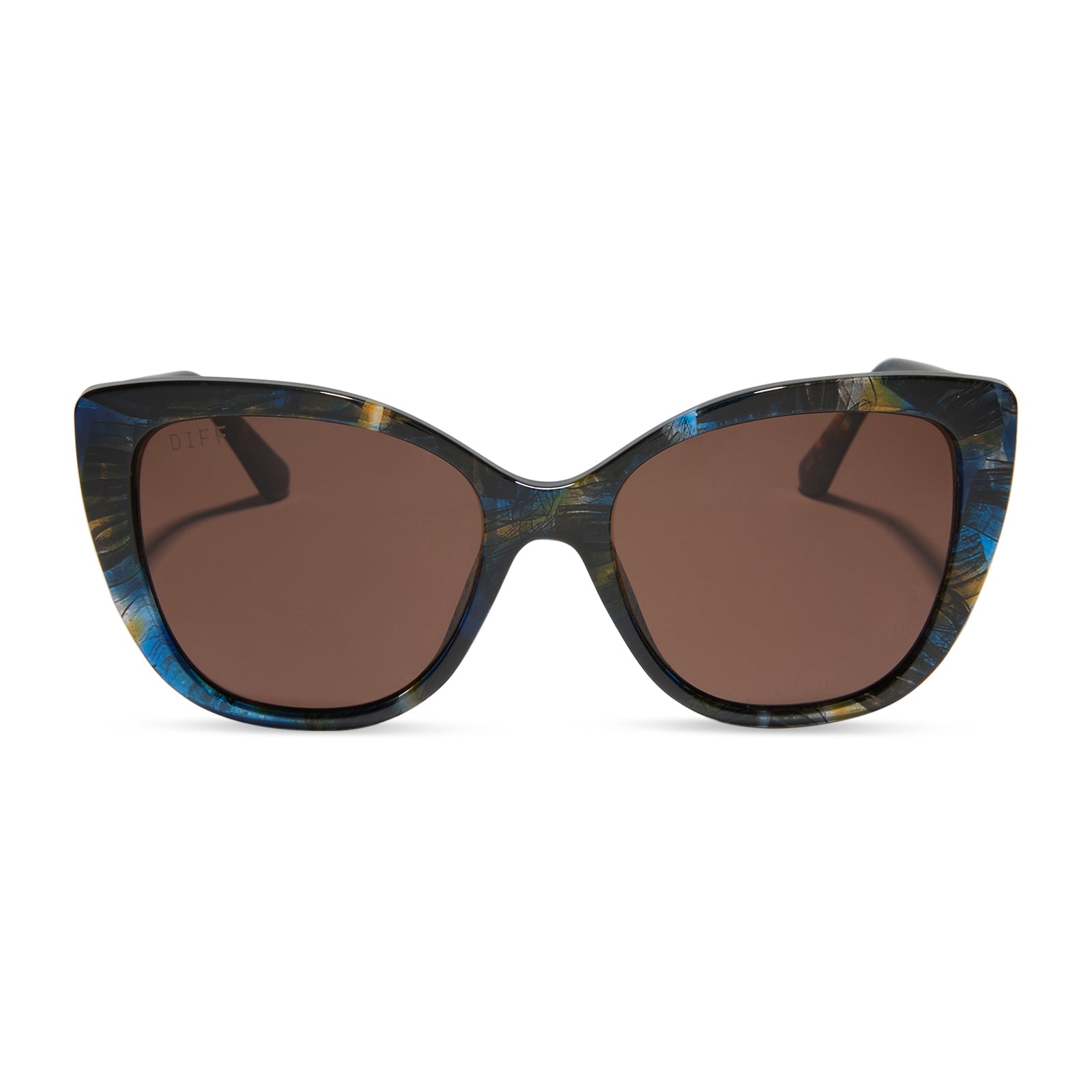RAE - GLACIAL TORTOISE + BROWN SUNGLASSES