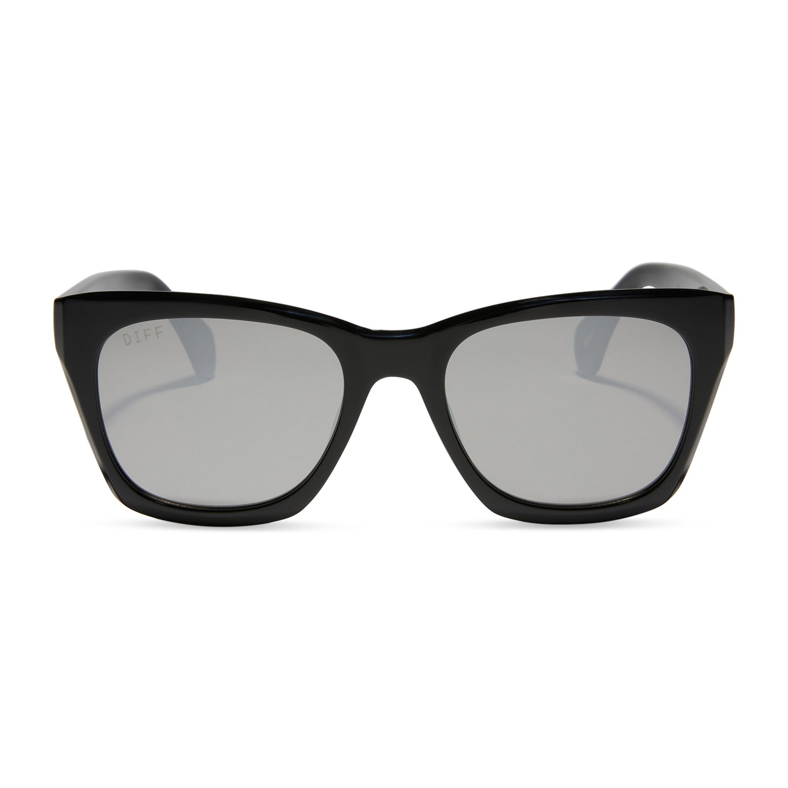 SEAN - BLACK + GREY MIRROR SUNGLASSES
