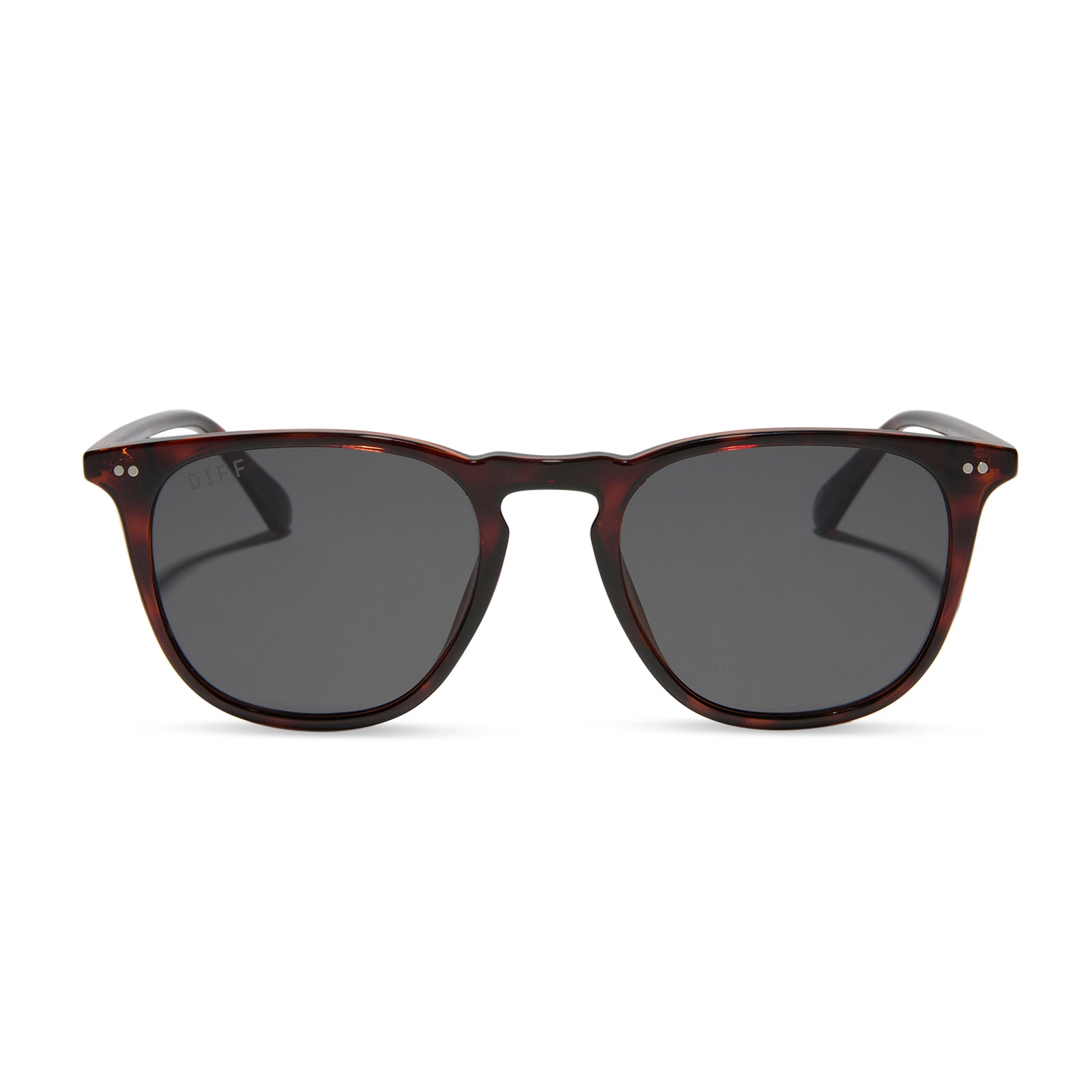 BRODY XL - DARK TORTOISE + GREY SUNGLASSES