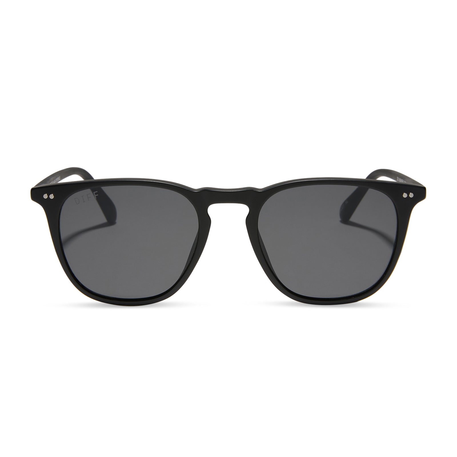 BRODY XL - MATTE BLACK + GREY SUNGLASSES
