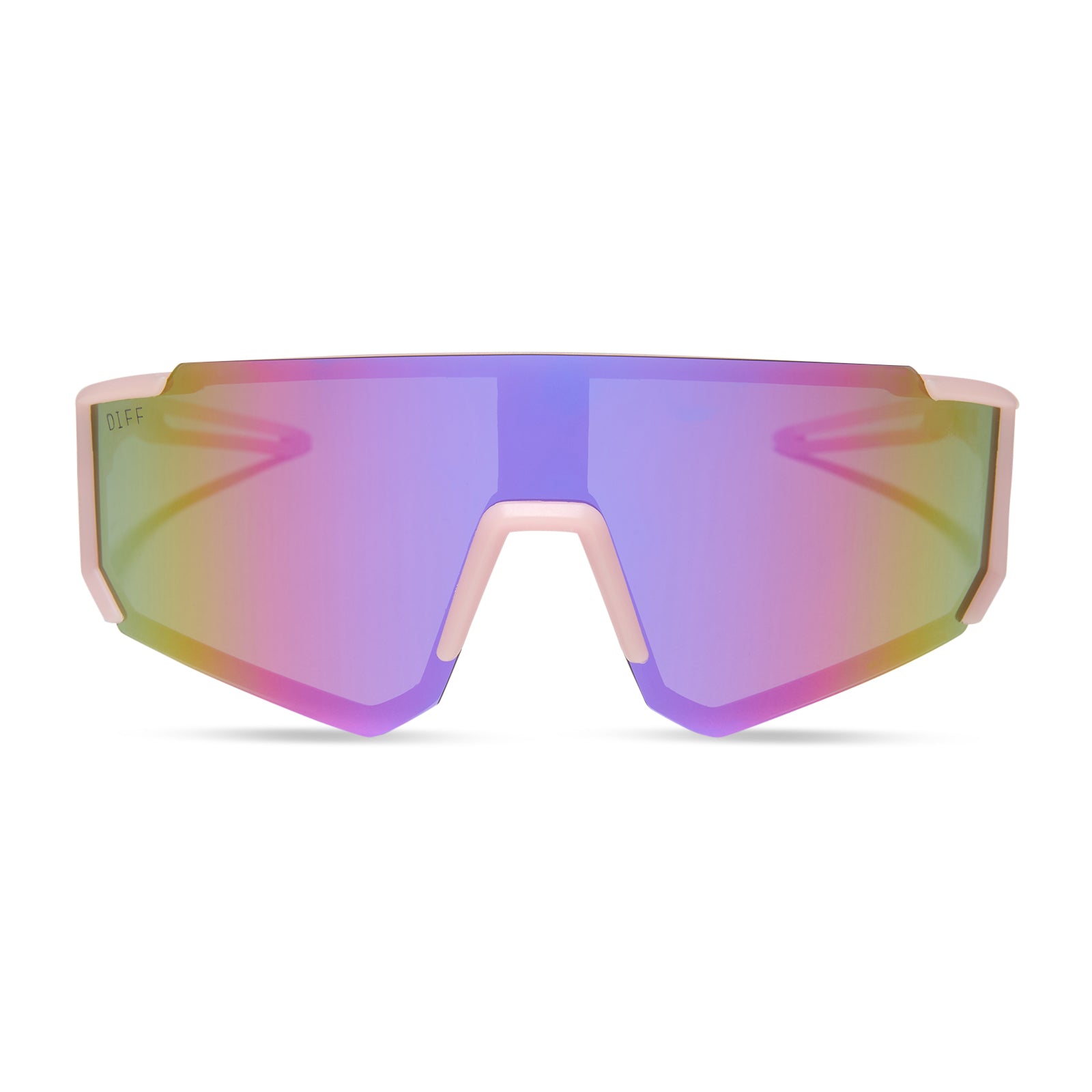 HEAT - MATTE BABY PINK + PINK RUSH MIRROR + POLARIZED SUNGLASSES