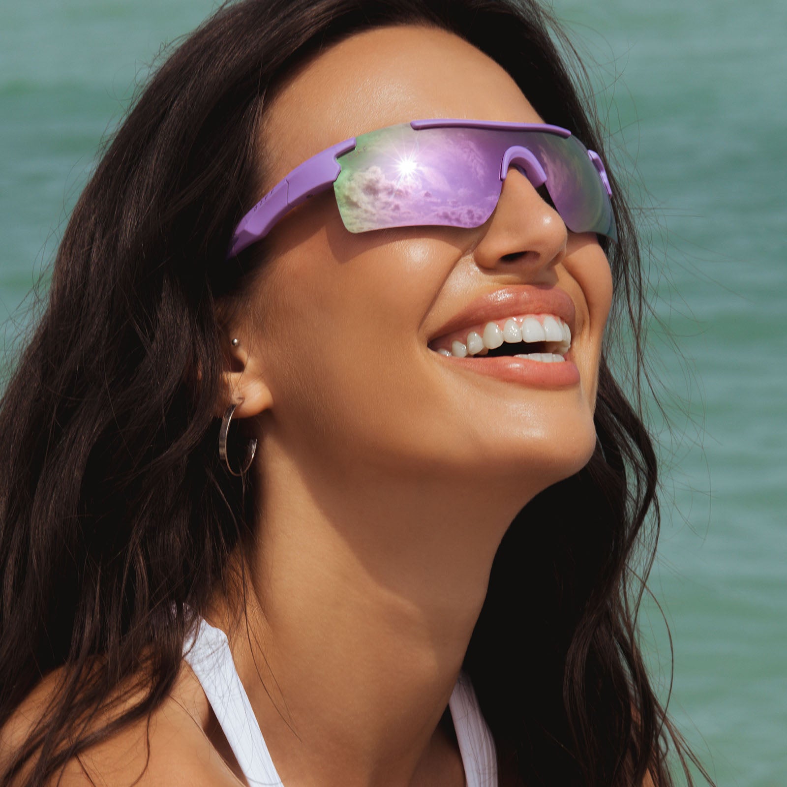 BLITZ - MATTE LAVENDER + LAVENDER MIRROR + POLARIZED SUNGLASSES