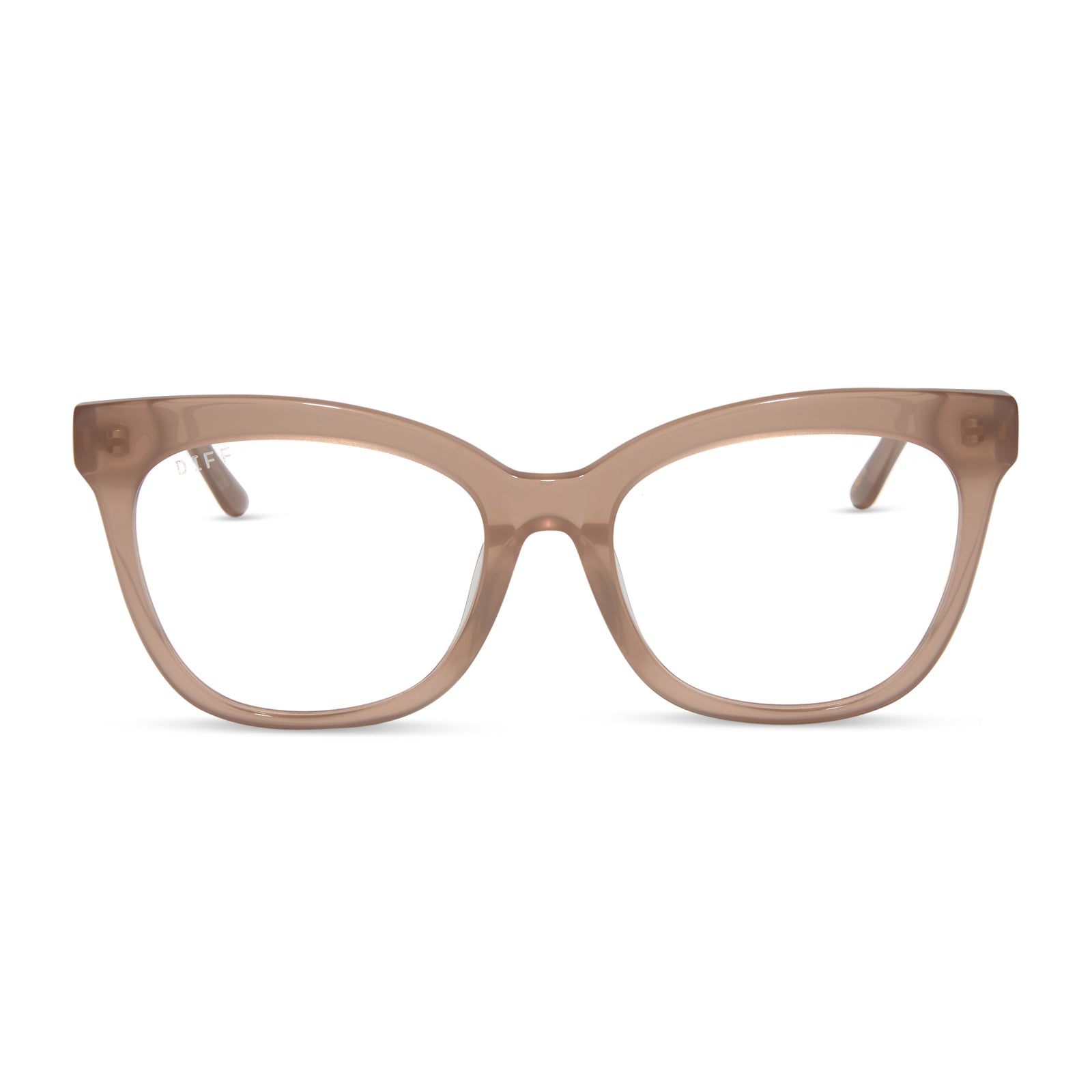JESSIE JAMES DECKER - WINSTON + WARM TAUPE + PRESCRIPTION GLASSES