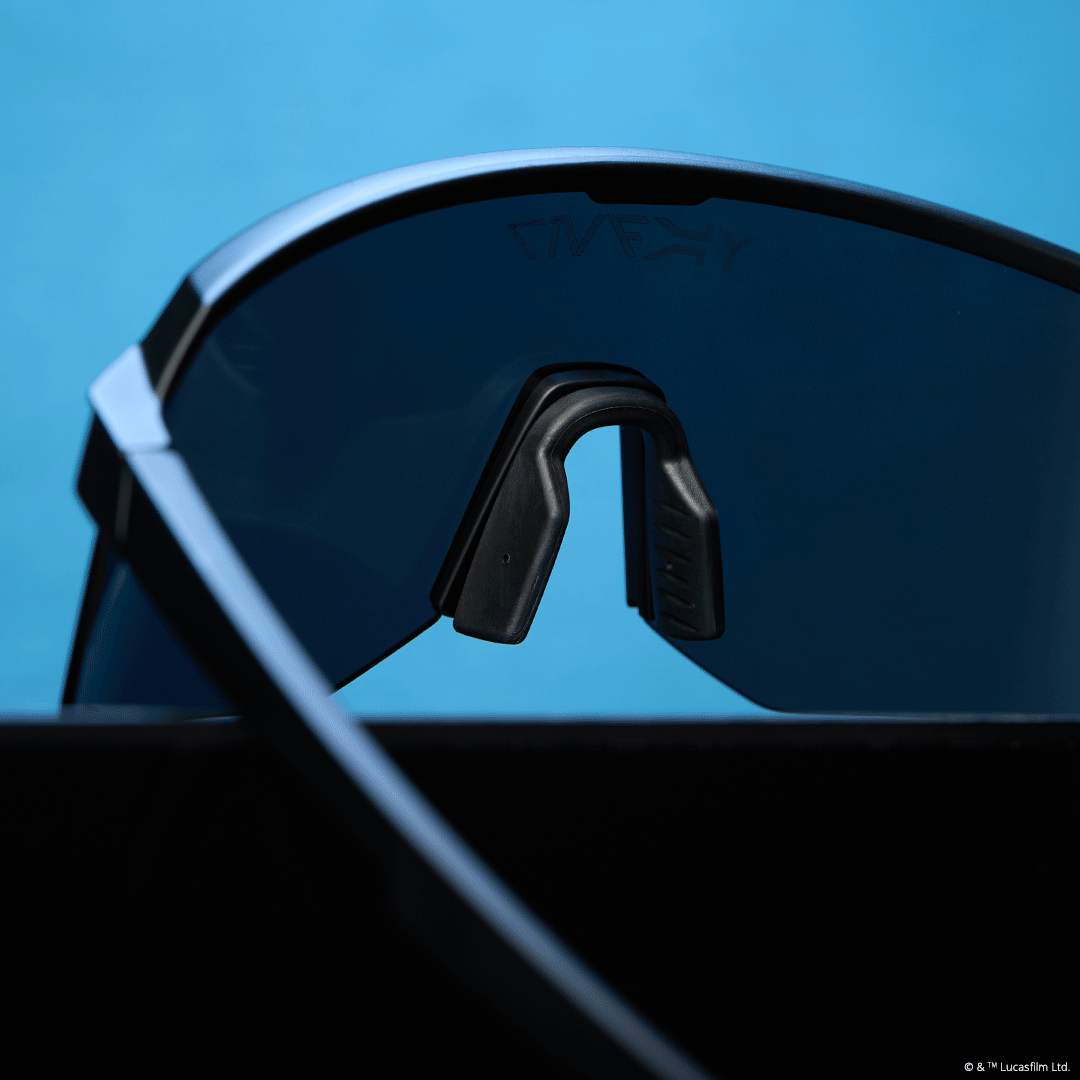 DARTH VADER™ 4.0 - DARK GLOSSY BLACK + BLACK GREY + POLARIZED SUNGLASSES