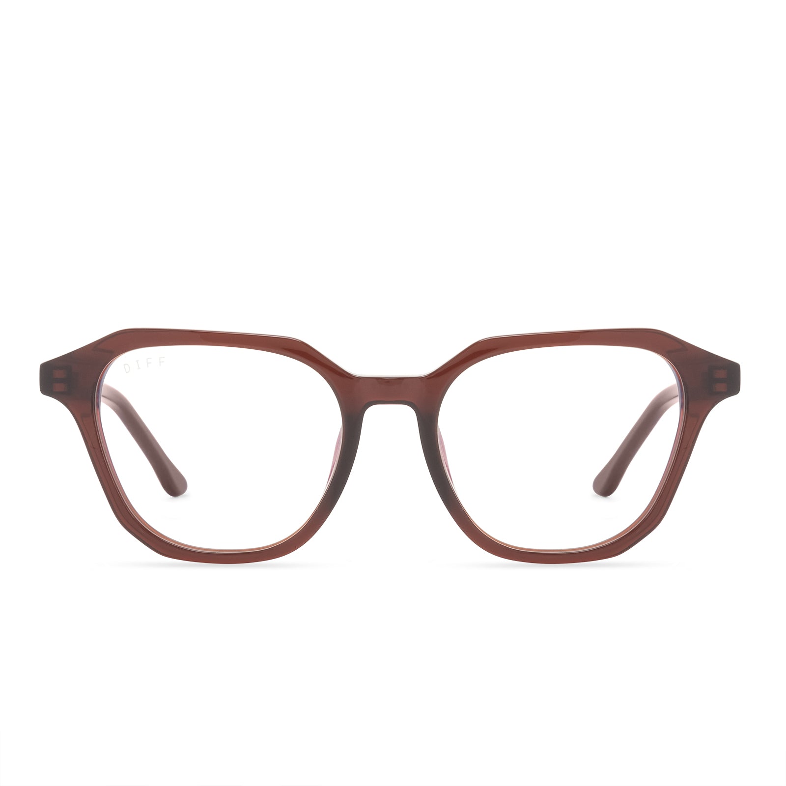 ALLEN - CHESTNUT CRYSTAL + PRESCRIPTION GLASSES