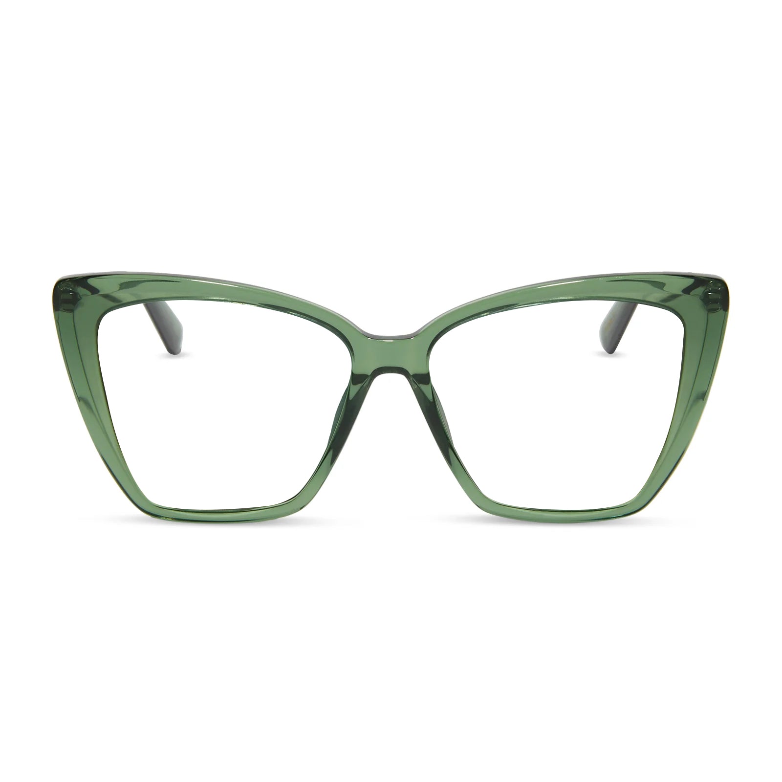 BECKY II - SAGE CRYSTAL + PRESCRIPTION GLASSES