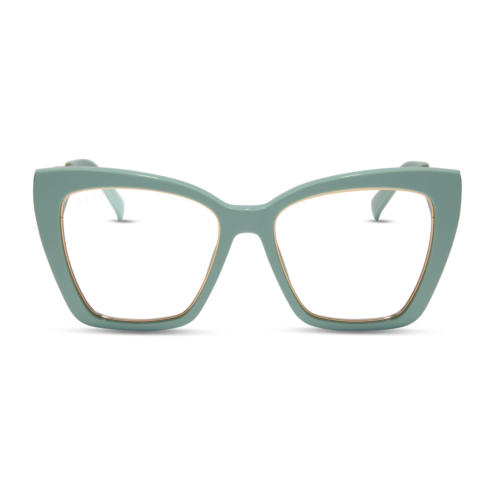 BECKY IV XS - STEEL TEAL + PRESCRIPTION GLASSES