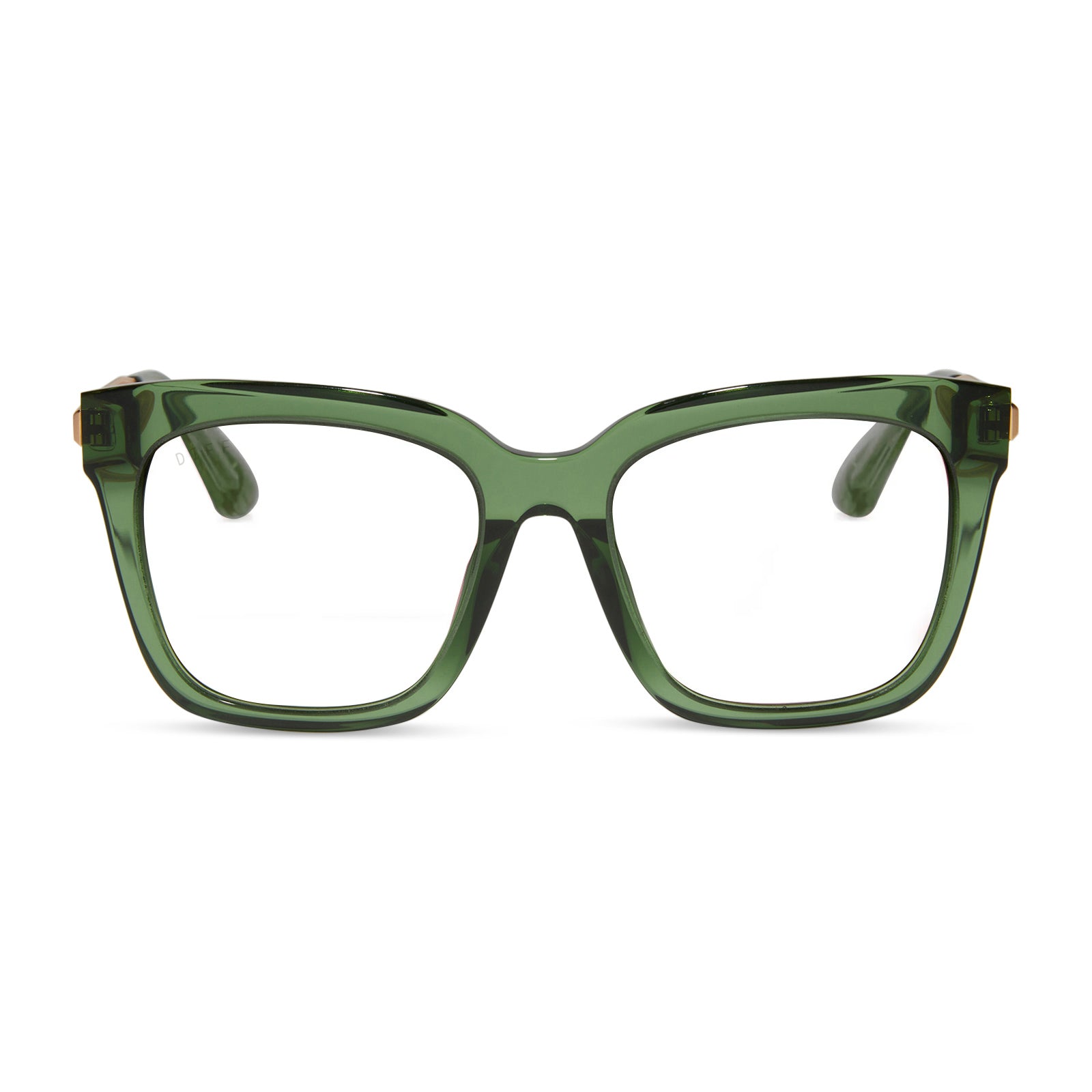 BELLA - SAGE CRYSTAL + PRESCRIPTION GLASSES