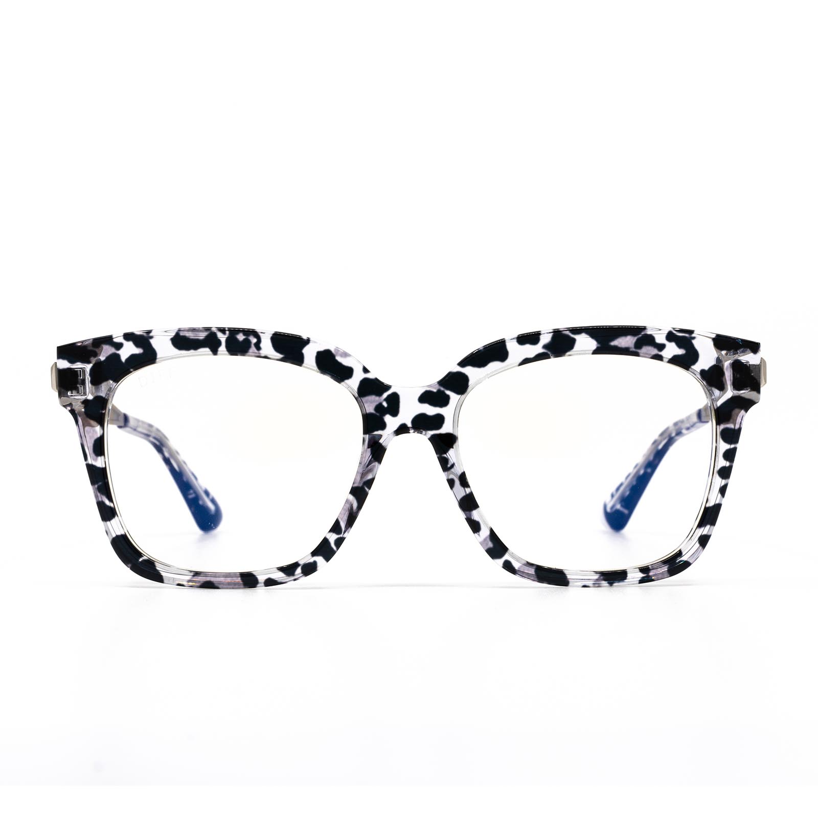 BELLA XS - CLEAR LEOPARD + PRESCRIPTION GLASSES