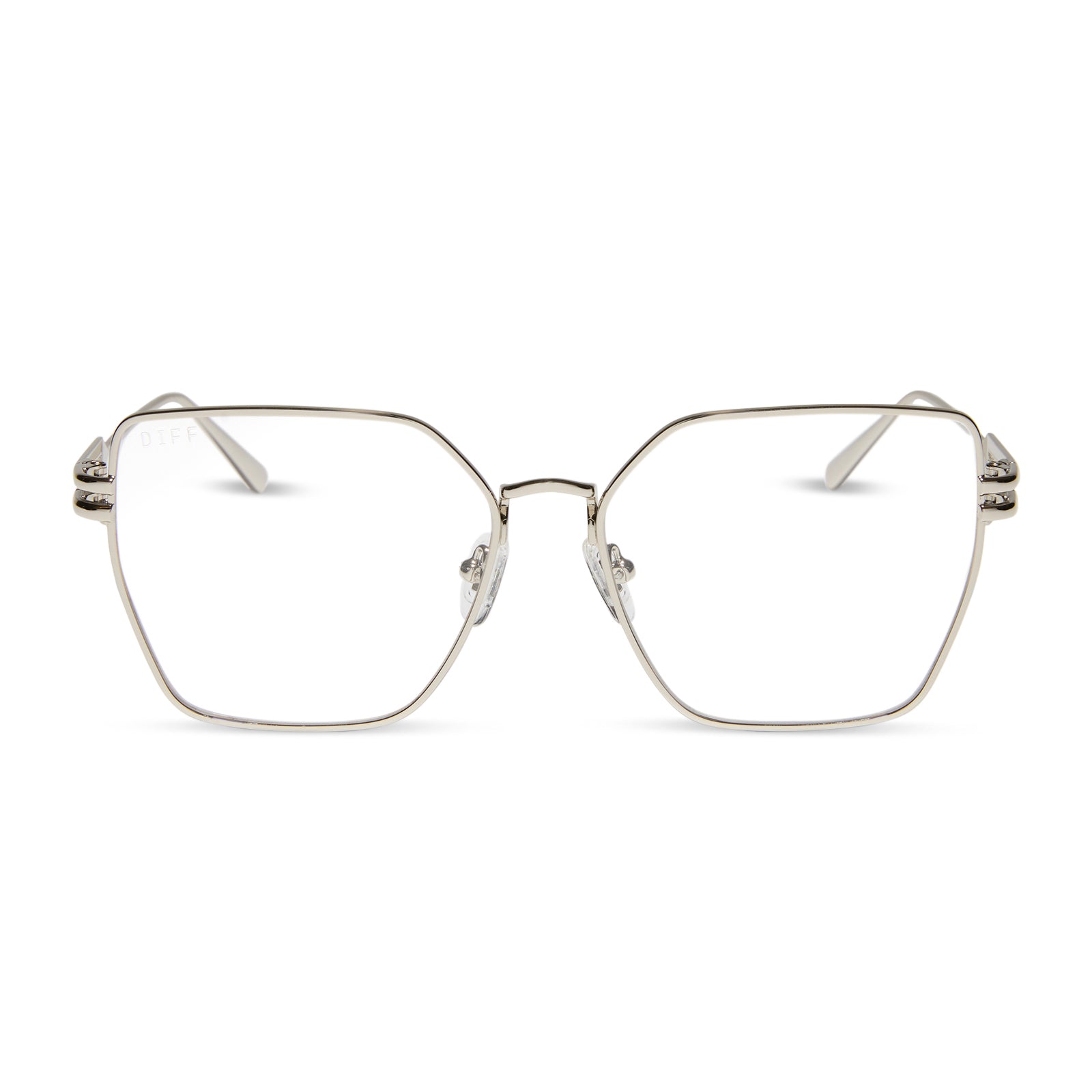 BONNIE - SILVER + PRESCRIPTION GLASSES